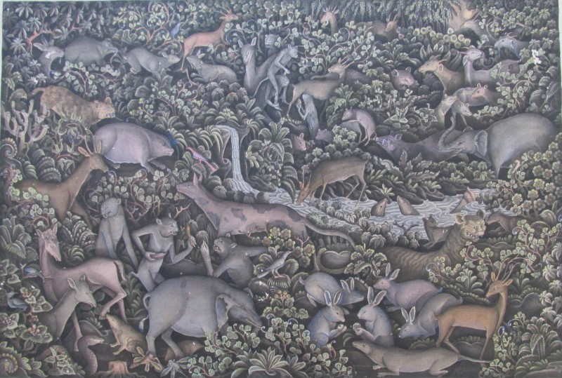 Click for more info about this masterpiece of 
                            Bali Art